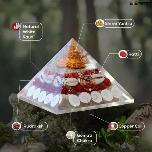 Magical Crystal Wealth Pyramid Original